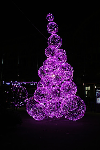 purple things christmas lights in turin purple things christmas lights in turin