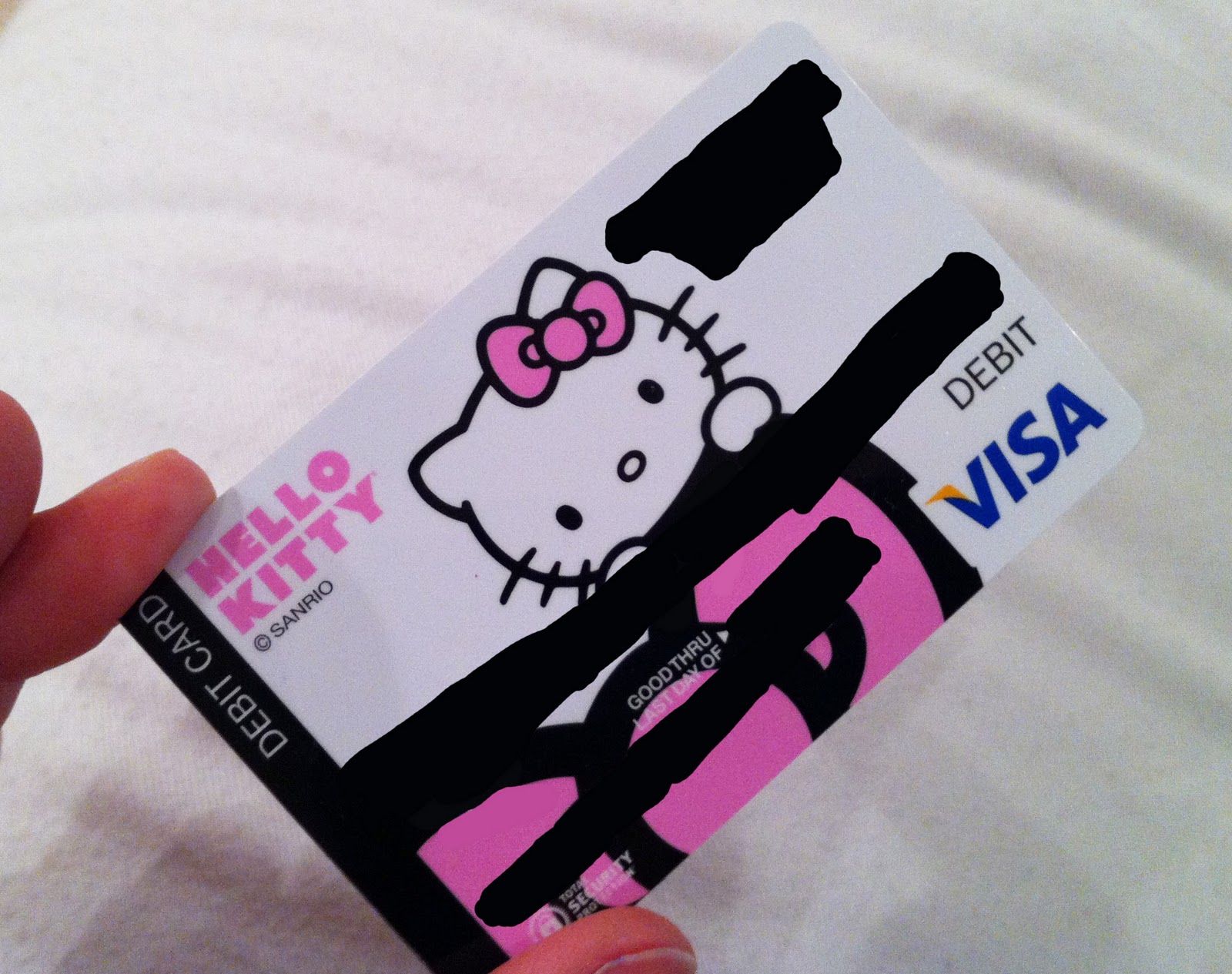 yes i just got a hello kitty debit cardsome banks offer free custom designs - Custom Visa Debit Card yes i just got a hello kitty debit cardsome banks offer free custom designs - Custom Visa Debit Card