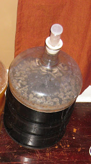 Funky looking fermentation on Dark Saison III. Funky looking fermentation on Dark Saison III.