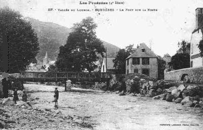 carte postale Bordères