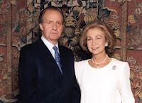Juan-Carlos et la reine Sofia