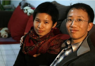 Hu Jia et son épouse avant l'incarcération Hu Jia et madame, Zeng Jinyan