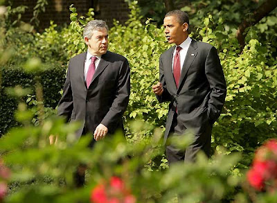 brown et obama
