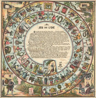 jeu de l'oie ancien