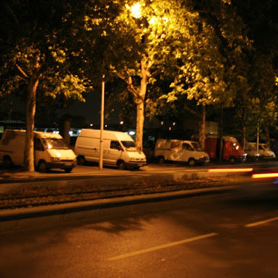 putes à Caen parc de camionettes