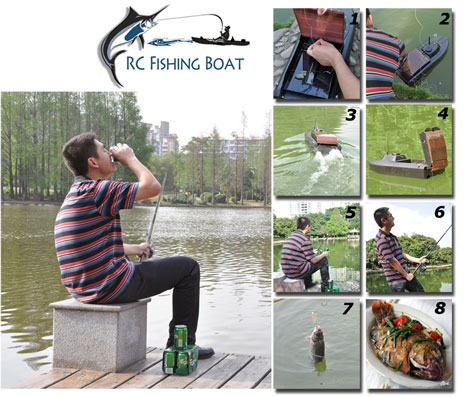 Rc Fishing Boat