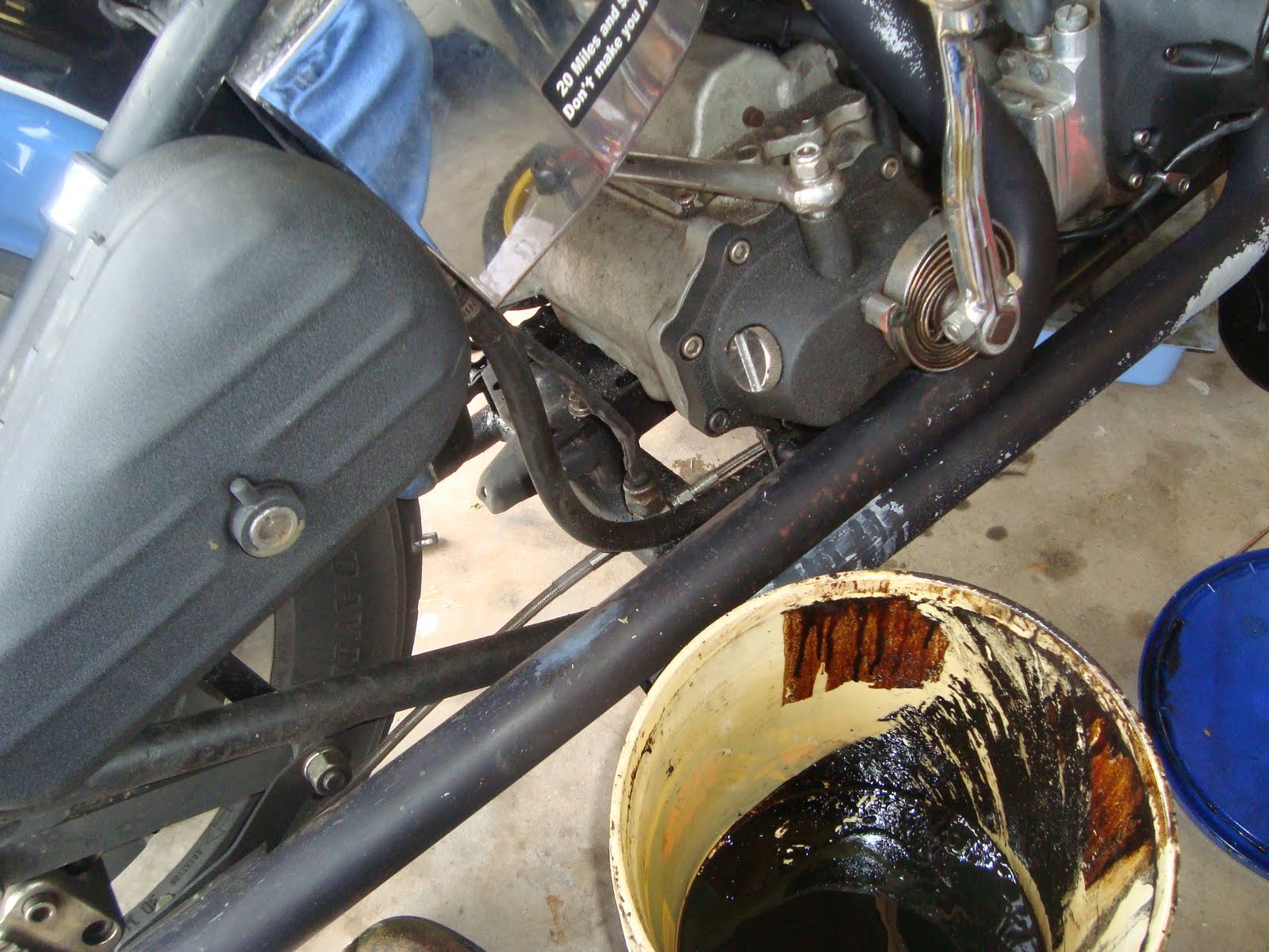 Tear it up, fix it, repeat Shovelhead oil change