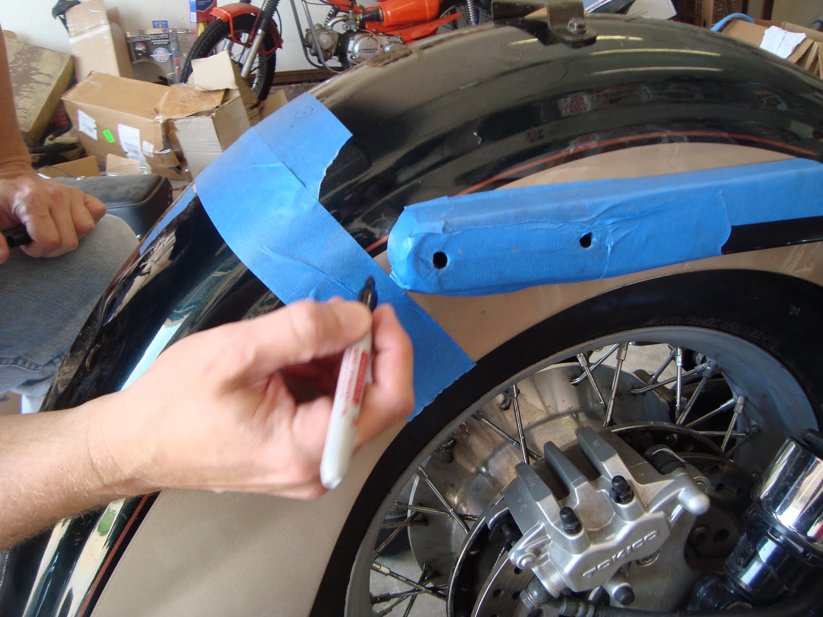 Choptember HowTo Cutting Down Fenders