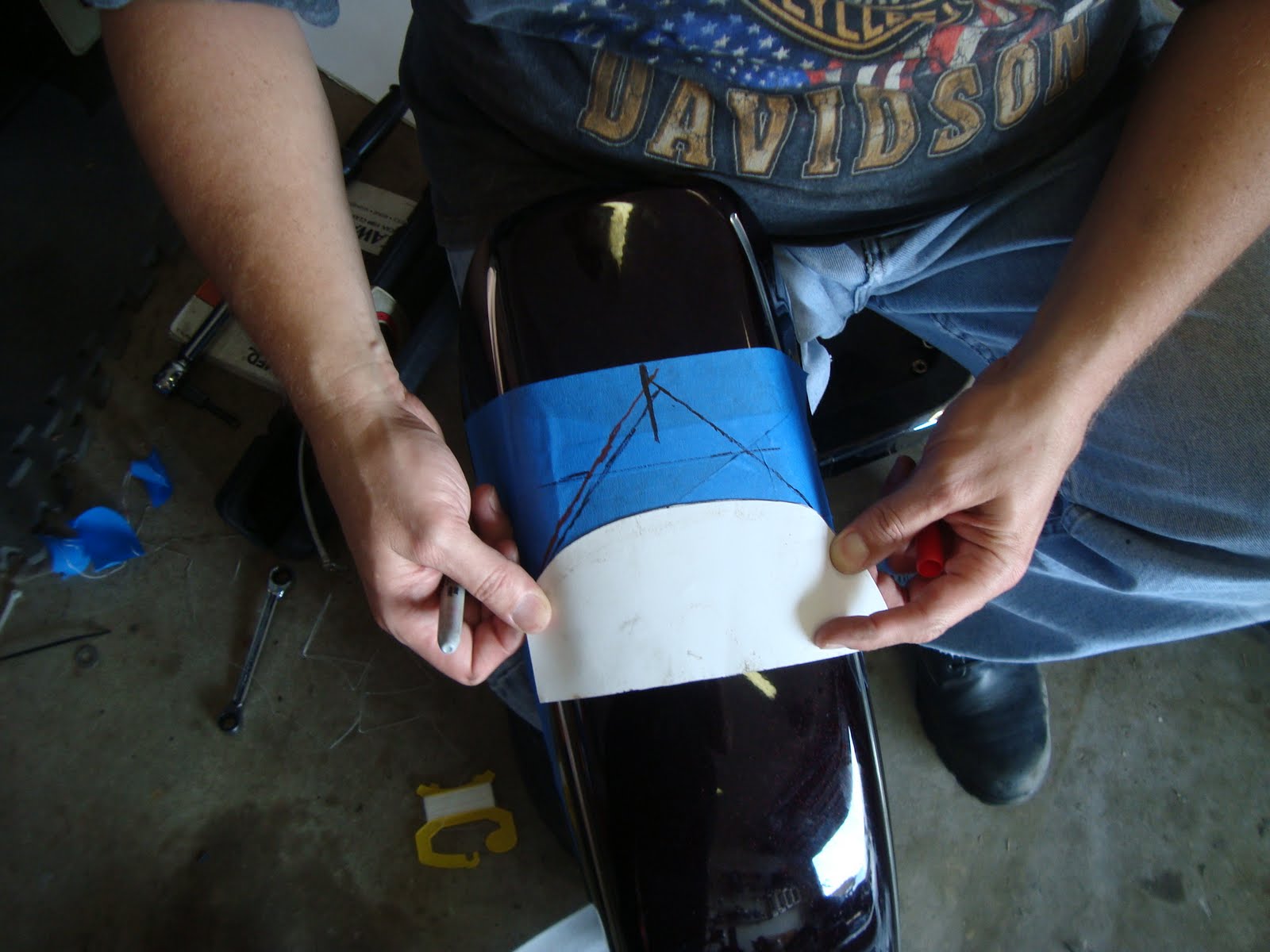 Choptember HowTo Cutting Down Fenders