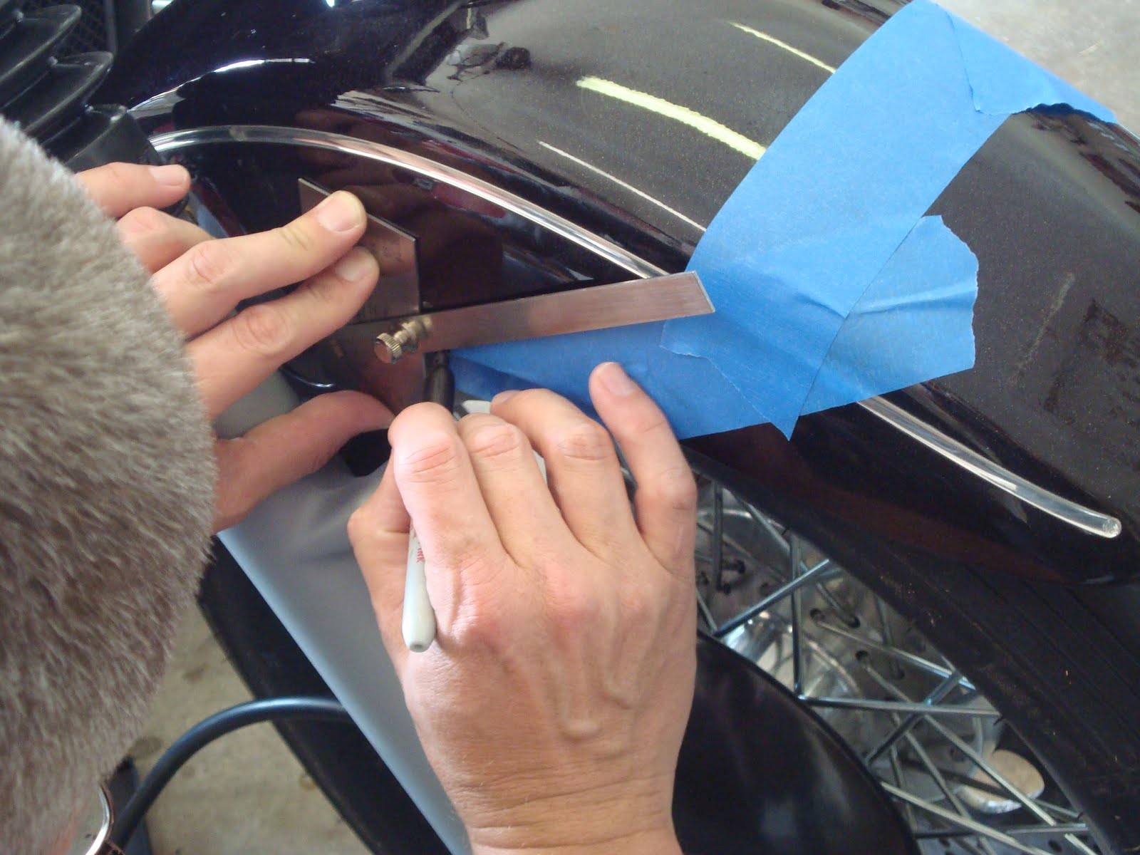 Choptember HowTo Cutting Down Fenders