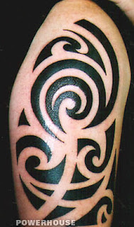 New Maori Tattoo Style Design Idea Picture