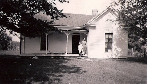 Gracey homestead in 1949