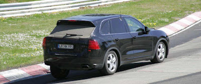 Baby Porsche Cayenne Spy Photo