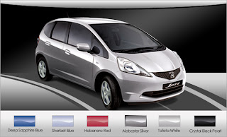Honda Jazz Color: Alabaster Silver