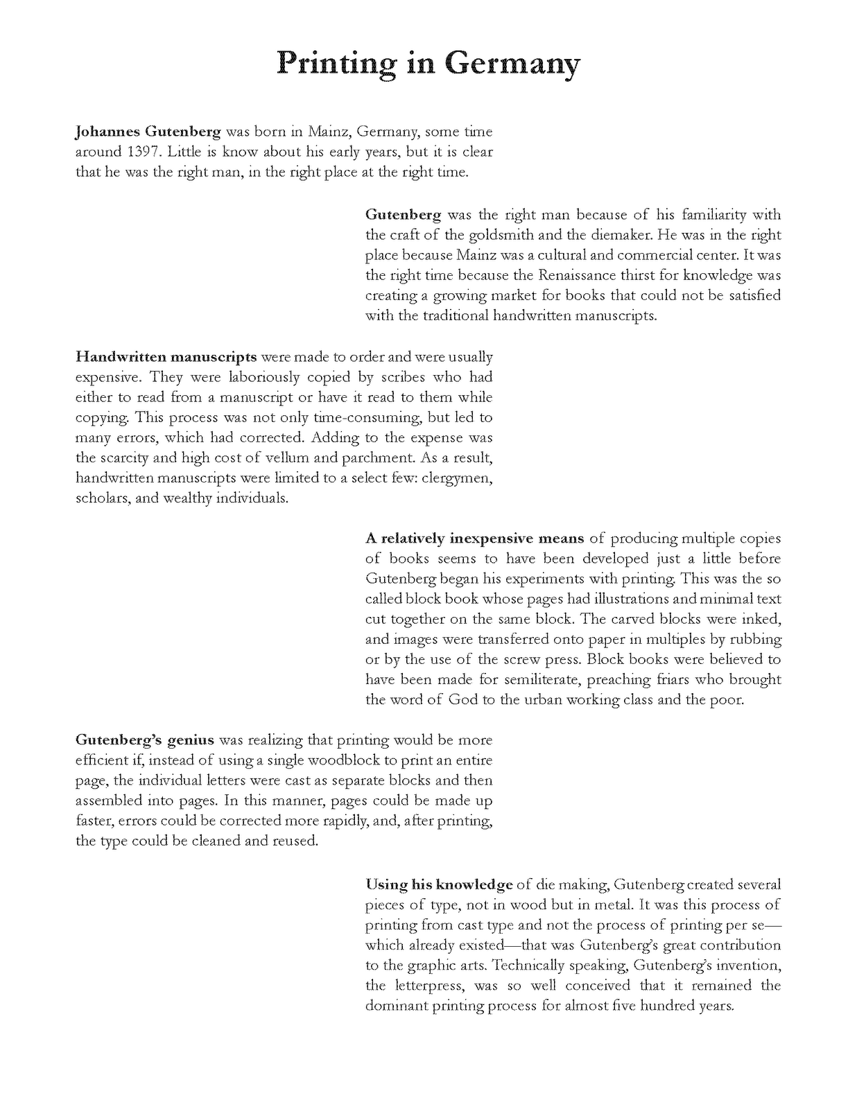 What is an introduction in an essay picture