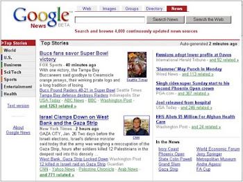 Google News im Jahr 2002