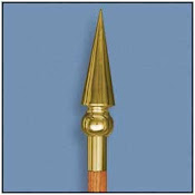 Saint Patrick Gold Spear