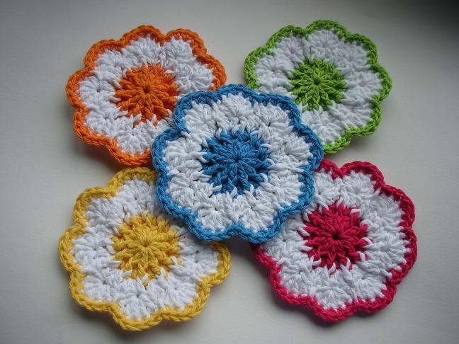 Whiskers & Wool: Springtime Coasters Crochet Pattern - FREE