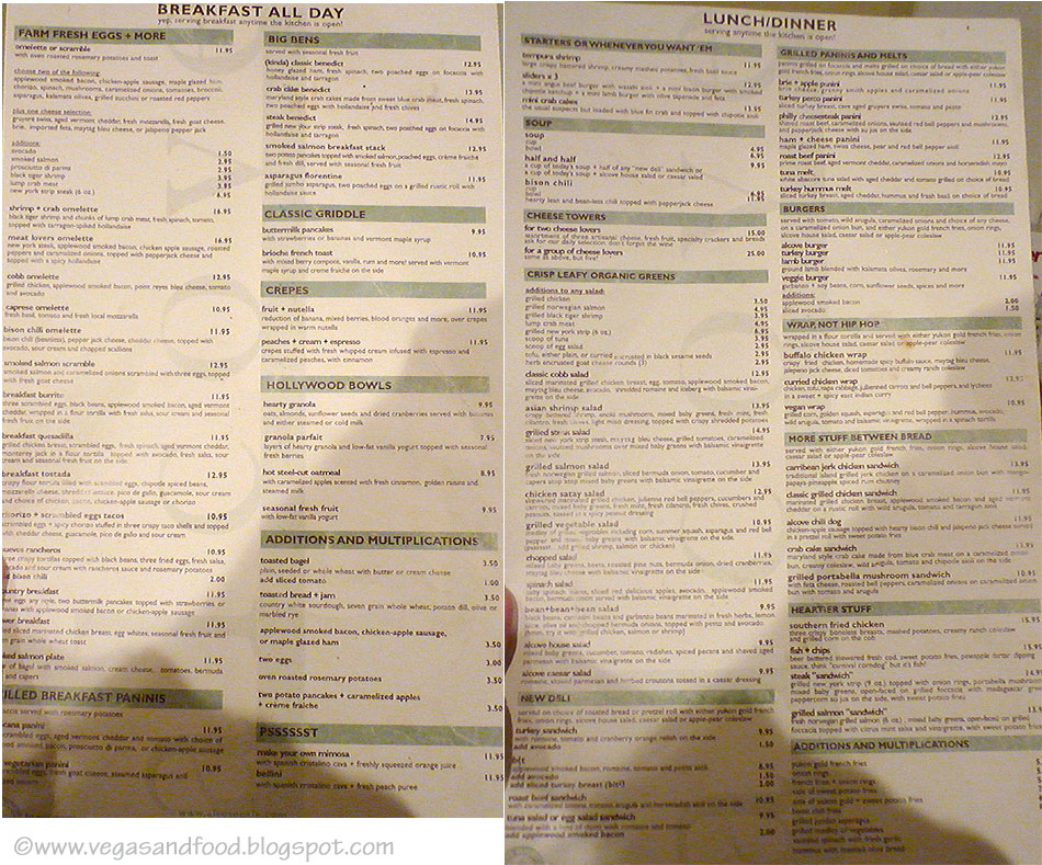 Menu Canyon Cafe Menu Canyon Cafe