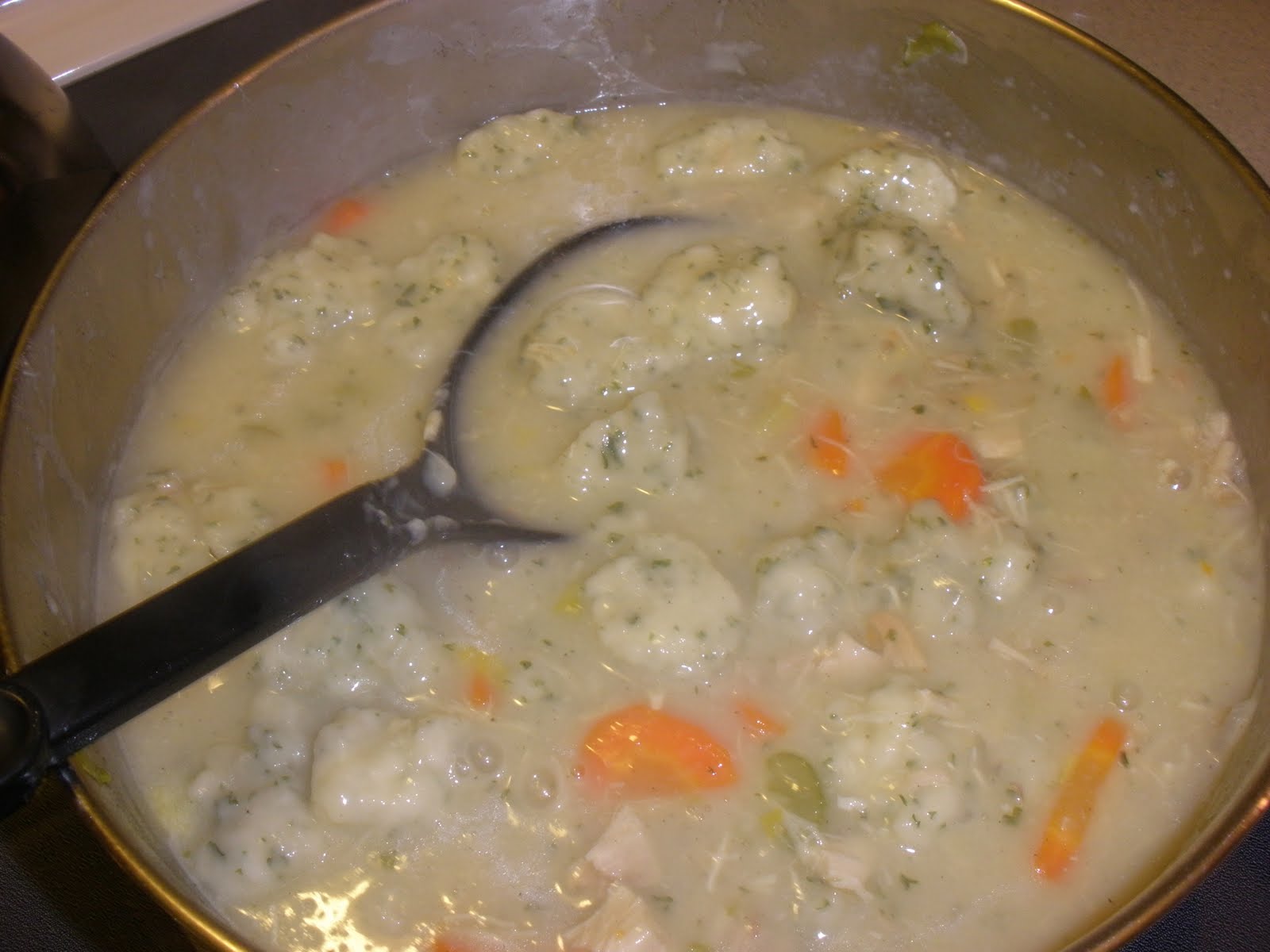 Catholic Cuisine Our Lady of Lourdes Chicken Soup and Dumplings