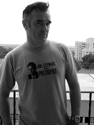 morrissey, mozzer, jon stewart for president