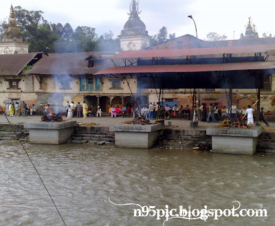 cremation ground in pashupatinath