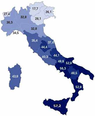 [Sedentarismo+in+Italia+mappa+per+Regioni+]
