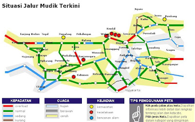 Situasi Jalur Mudik Terkini Situasi Jalur Mudik Terkini