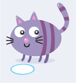 Download Vector: Simple Cute Cat