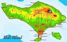 Map Bali Island