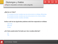 Acentuación diptongos-hiatos