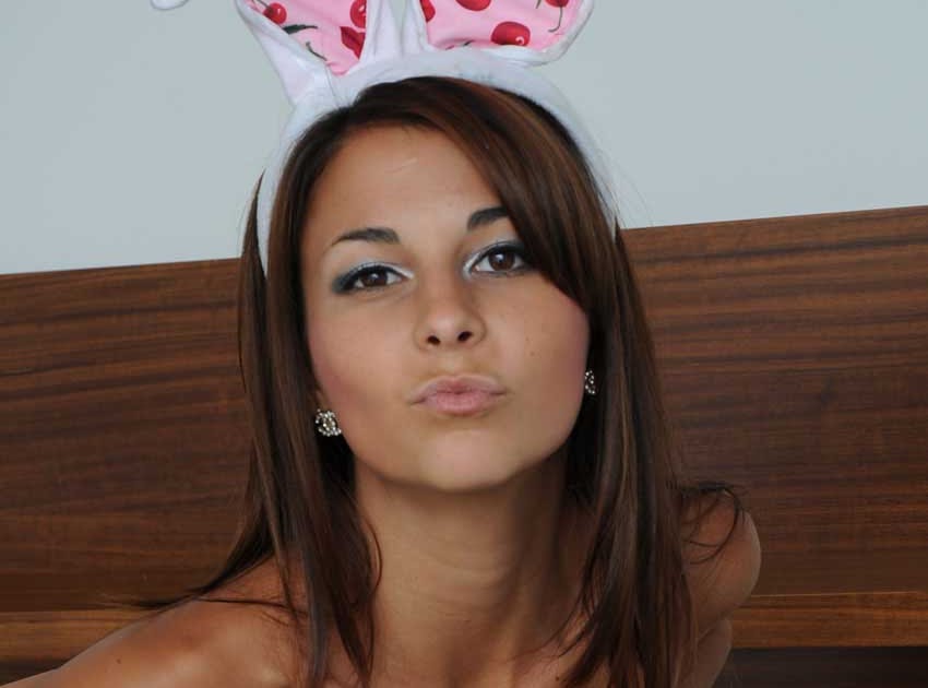 Non Nude Teenies blog  Bashful brittany looks like bunny 