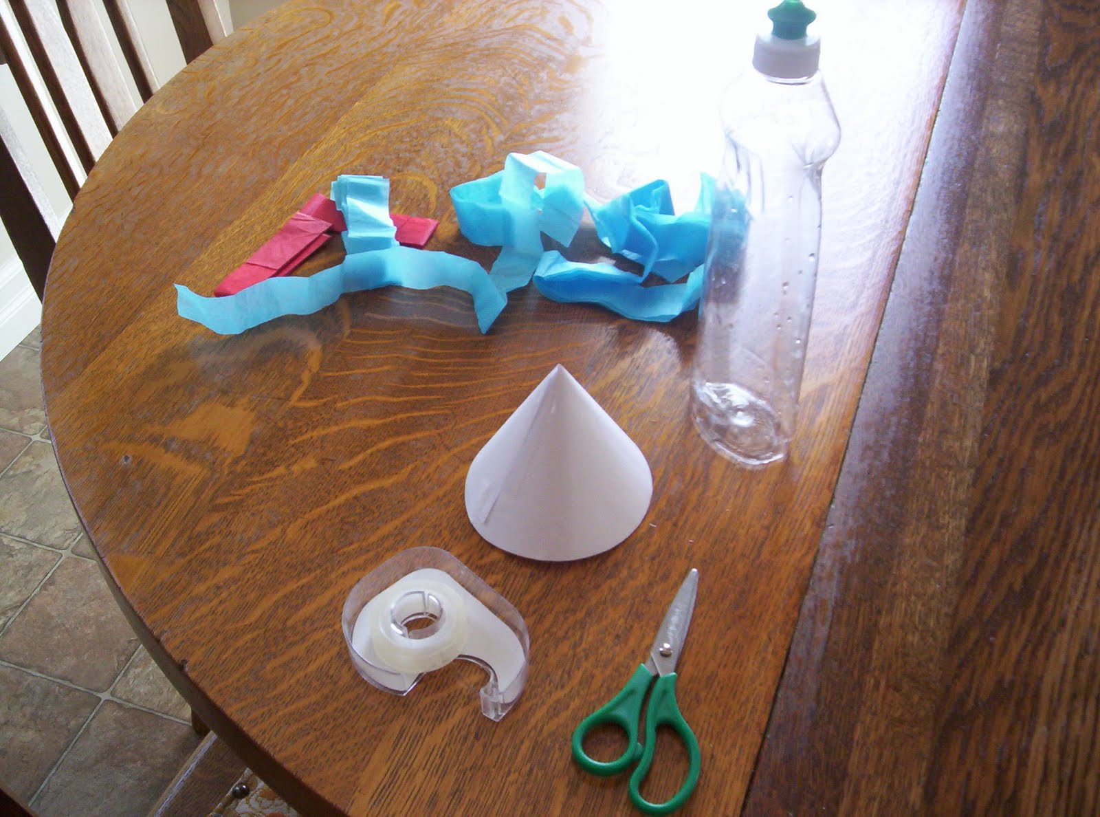 Almost Unschoolers Soap Bottle Air Rockets 4th of July Fun for