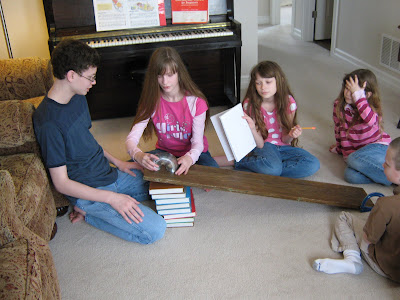 Almost Unschoolers: Slinky Science - Combining Geometry and Science