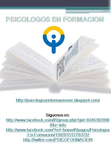 Blog: PSICOLOGOS EN FORMACION