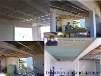 Isolation plafond garage
