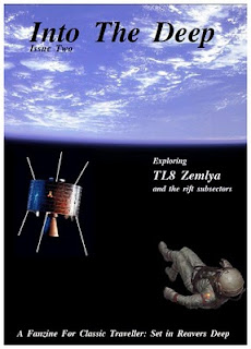 Cover of Issue 2 of 'Into the Deep' - June 2010