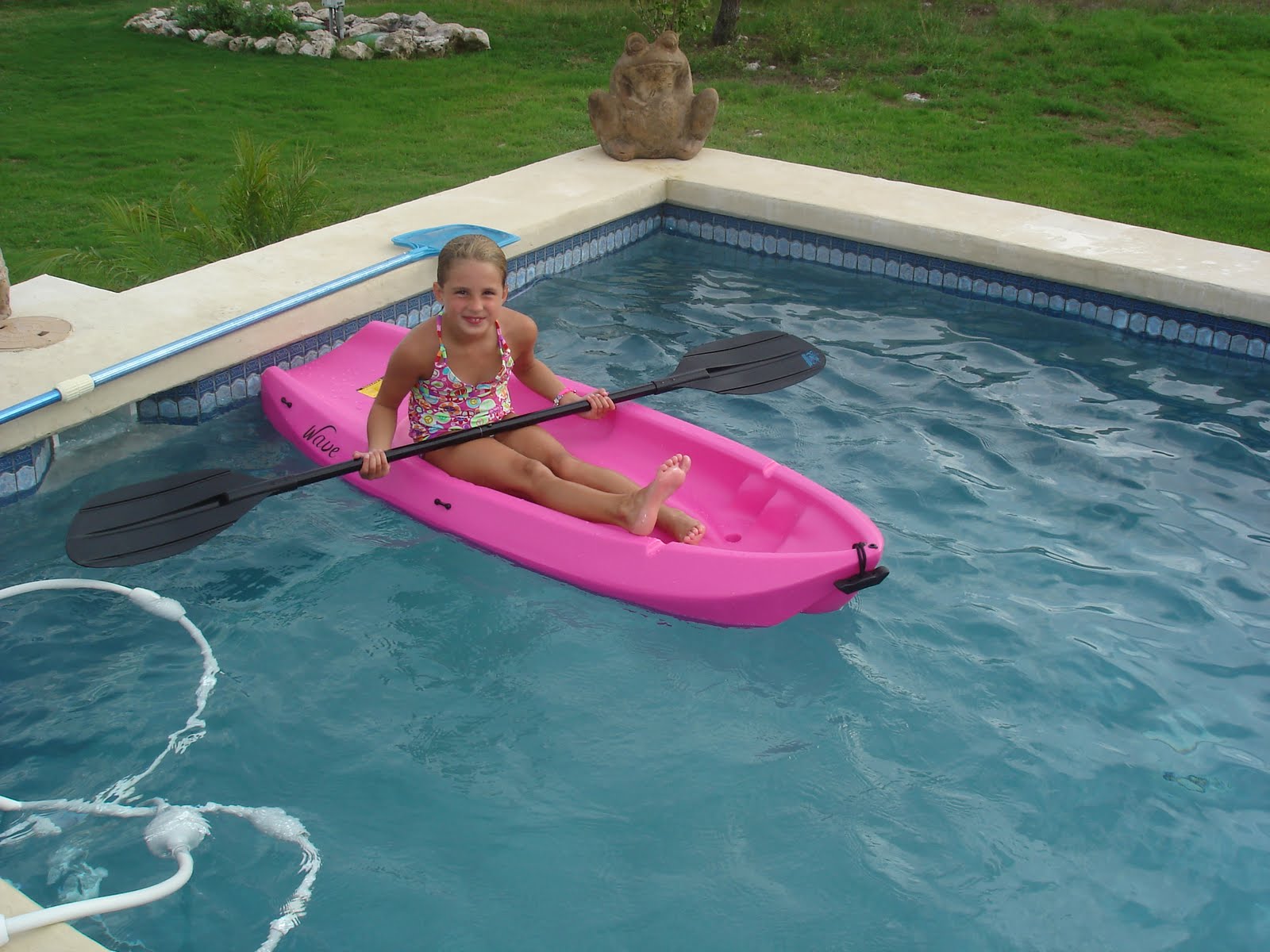 Davis Divas and Dude Pink Kayaks