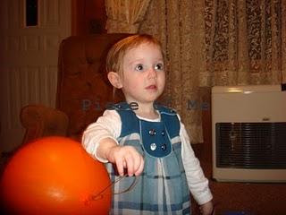 Princess P with Balloons