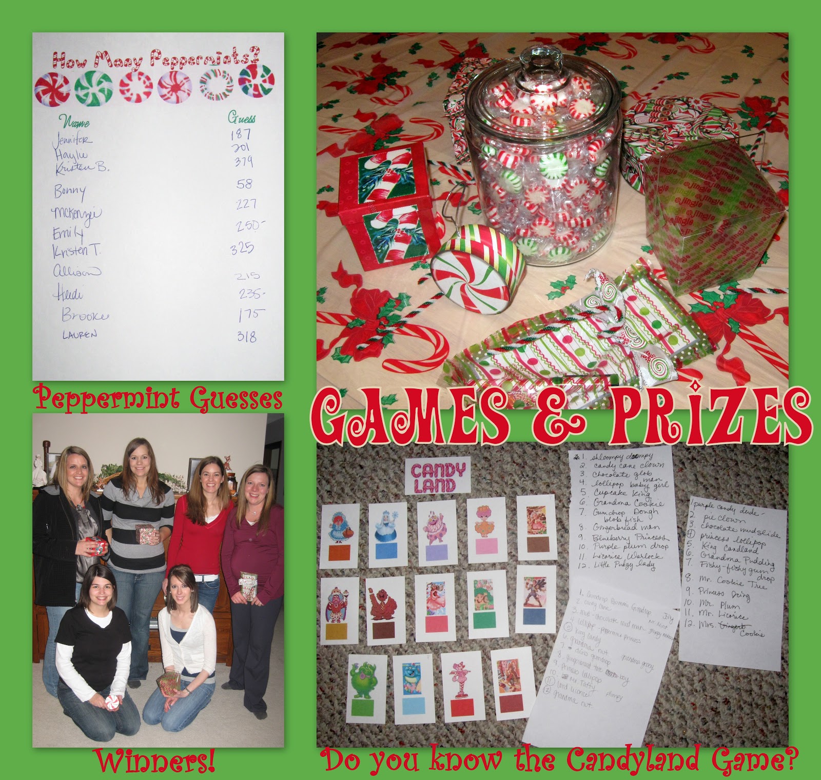 GAME ONLINE Winter CANDYland Ornament Exchange