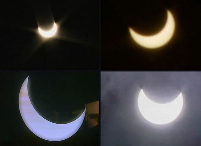 Partial solar eclipse as seen from Romania-2011.Jan.4 Partial solar eclipse as seen from Romania-2011.Jan.4