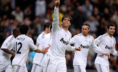 kakà trascina il Real Madrid Calcio, liga, risultati, classifica, kaka', real madrid