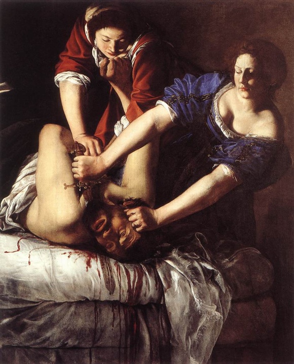 Artemisia Gentileschi, 'Judith and Holofernes', circa 1612. Artemisia Gentileschi, 'Judith and Holofernes', circa 1612.