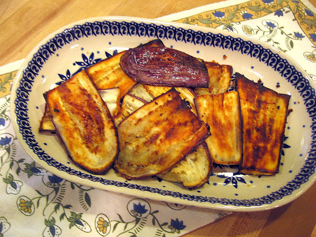 Eggplant obsession.