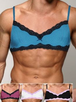 He Wears Panties: Men In Bras: Just For Fun