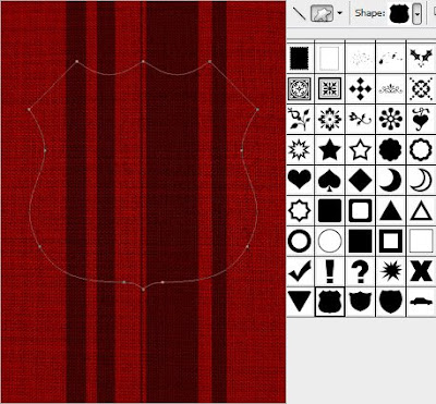 Sewing a Fabric Badge in Photoshop image 4