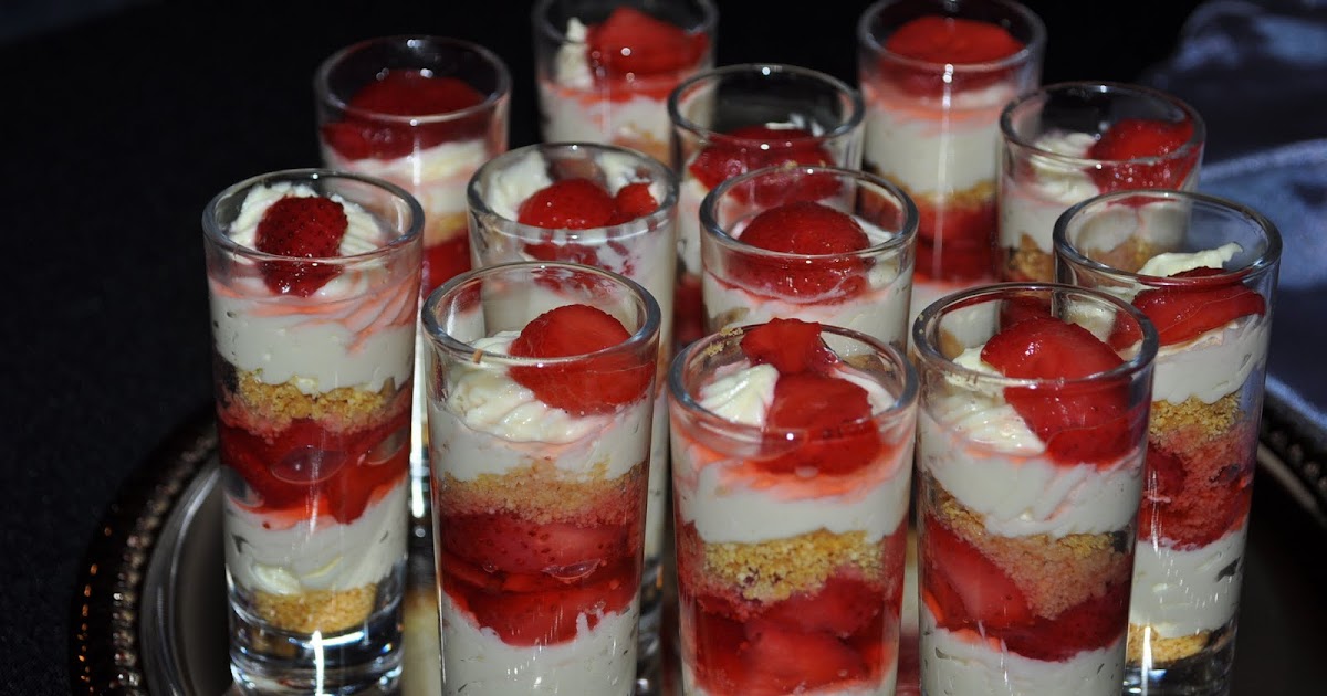 Cammi Lee Events Desserts In Shot Glasses