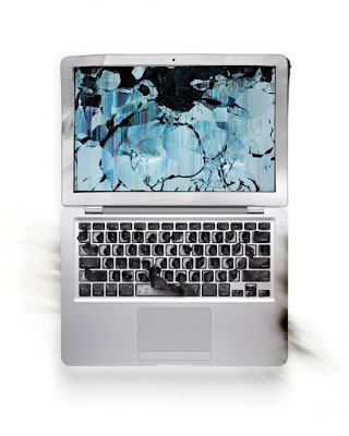Destroyed iphone, Ipad, Macbook