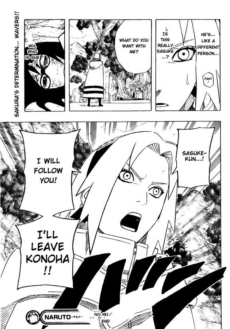 Read Naruto 482 Online | 16 - Press F5 to reload this image