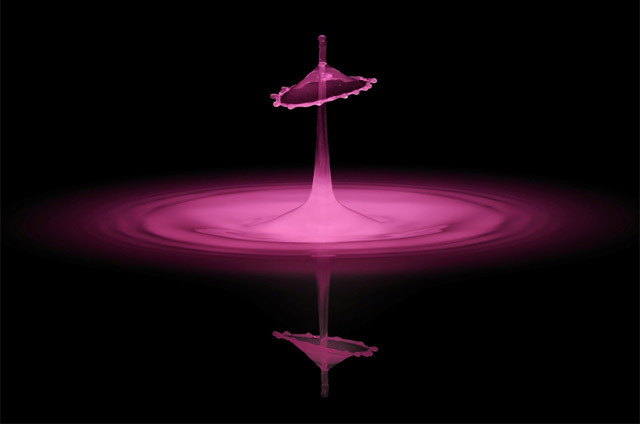 Pink Water Drop Wallpaper | Pink Wallpaper Backgrounds